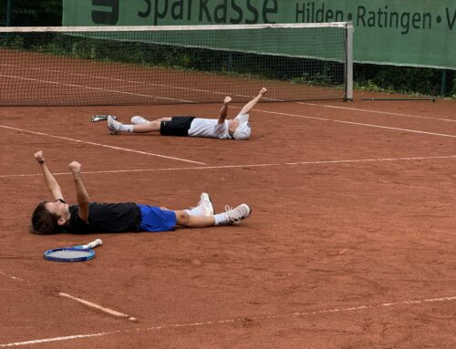 MU10 Tennis-Team ungeschlagen Gruppensieger