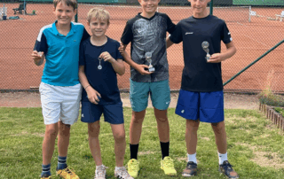2.Platz beim J2 Ranglistenturnier