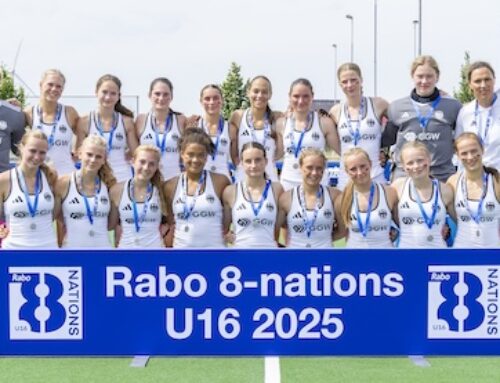 Silbermedaille beim Acht- Nationen- Sommerturnier in Houten/Niederlande