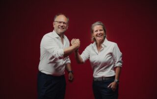 Christopher Schlenker und Julia Roos Mediaday 2025