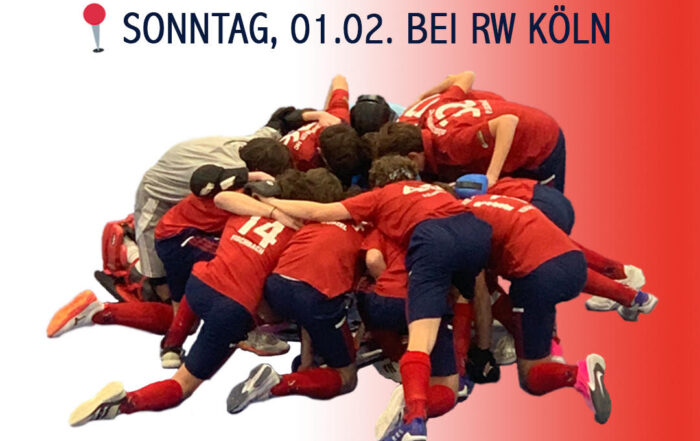 2. Spieltag - mU16 in Köln unterstützen