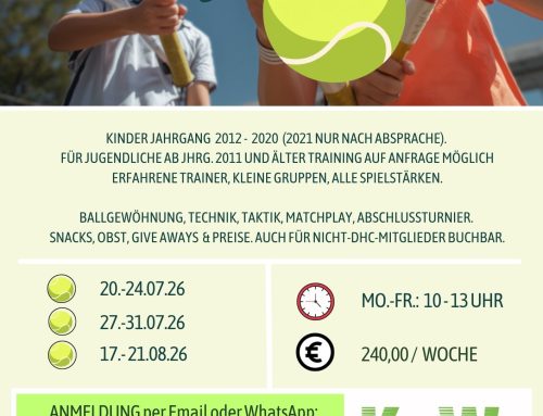 Tenniscamp 2026