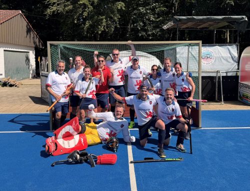 Die „Eurofighter“ stürmen aufs Treppchen: Vize-Europameister im Elternhockey!